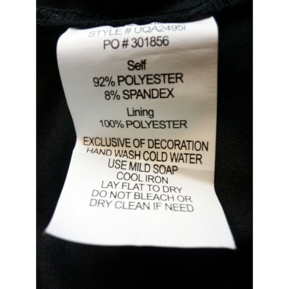 Y2K Ruby Rox Strapless Dress Sz 7 Black Pink Coquette Whimsygoth Bow Petticoat - Picture 8 of 8